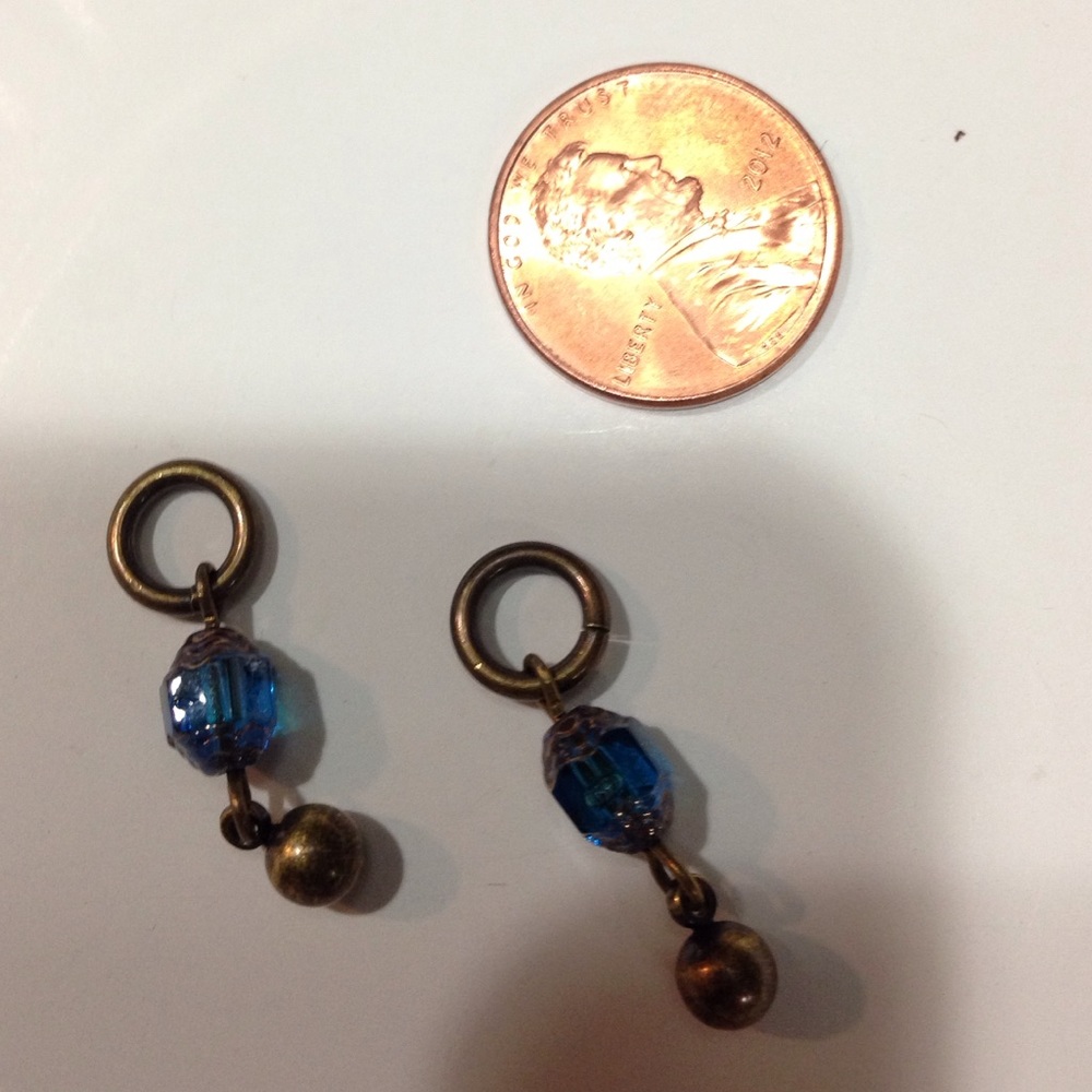 COPY - Lenny & Eva Blue Beads Retired